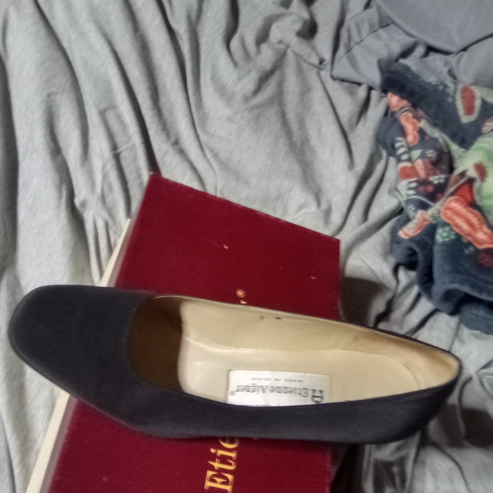 Etienne Aigner Black Heels